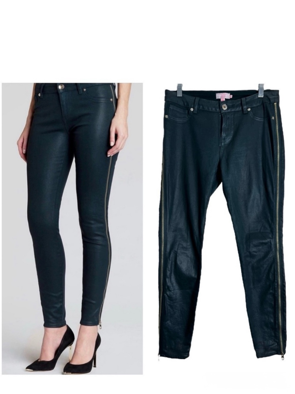 Ted Baker London Modey Side Zipper Pants Size 30